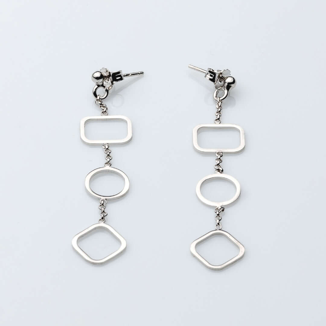 Silberdream Orecchini da Donna Gocce Zirconia Nero Pendenti 925 Argento Silberdream Orecchini da Donna Gocce Zirconia Nero Pendenti 925 Argento